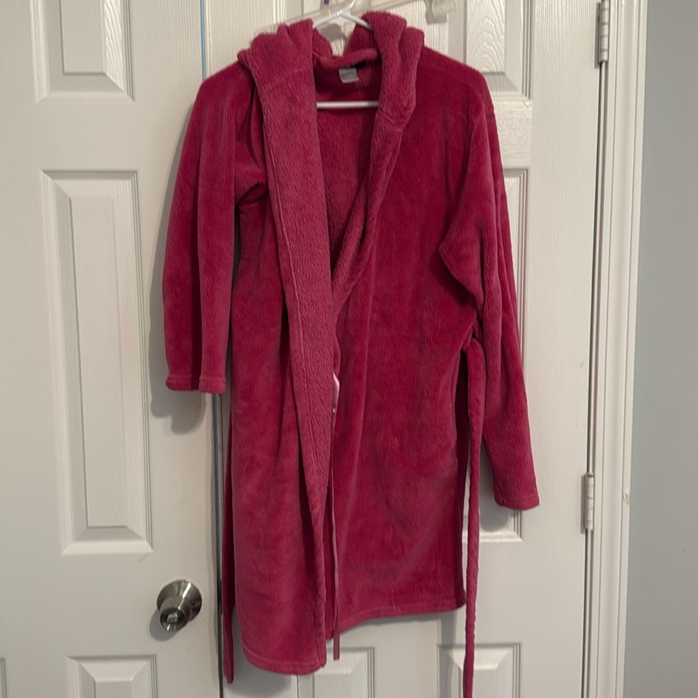 Comfy hot pink robe